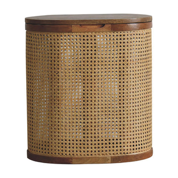 Larissa Round Lid-Up Storage Stool