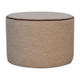 Serenity Large Round Footstool | Boucle Default Title