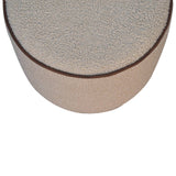 Serenity Large Round Footstool | Boucle