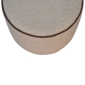 Serenity Large Round Footstool | Boucle