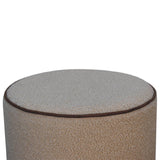 Serenity Large Round Footstool | Boucle