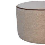 Serenity Large Round Footstool | Boucle