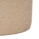 Serenity Large Round Footstool | Boucle
