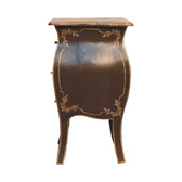 Coroner Bedside Table | Hand-Painted Solid Mango Wood