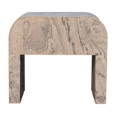 Nouveau Bedside Table | Oak-Ish Solid Mango Wood