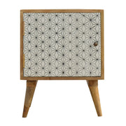 Prima Door Bedside Table | Oak-Ish Mango Wood