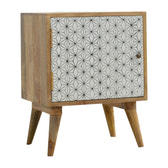 Prima Door Bedside Table | Oak-Ish Mango Wood