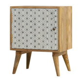 Prima Door Bedside Table | Oak-Ish Mango Wood