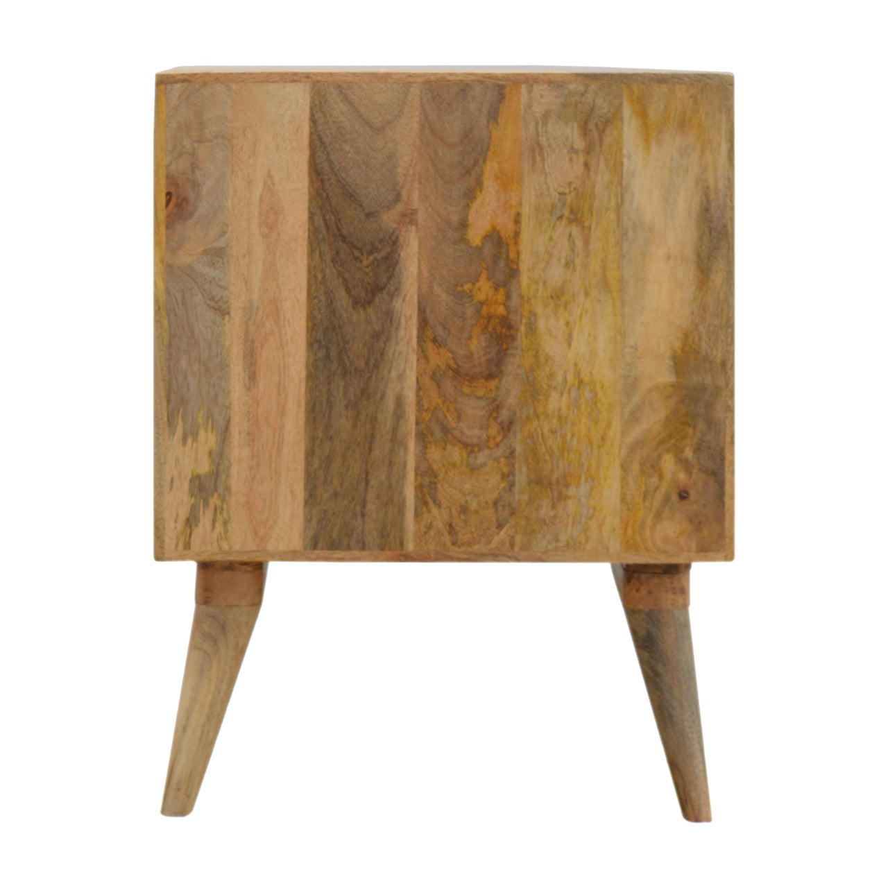 Prima Door Bedside Table | Oak-Ish Mango Wood