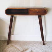 Chestnut London Open Console Chest of Drawers