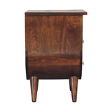 Split Chestnut Bedside Table