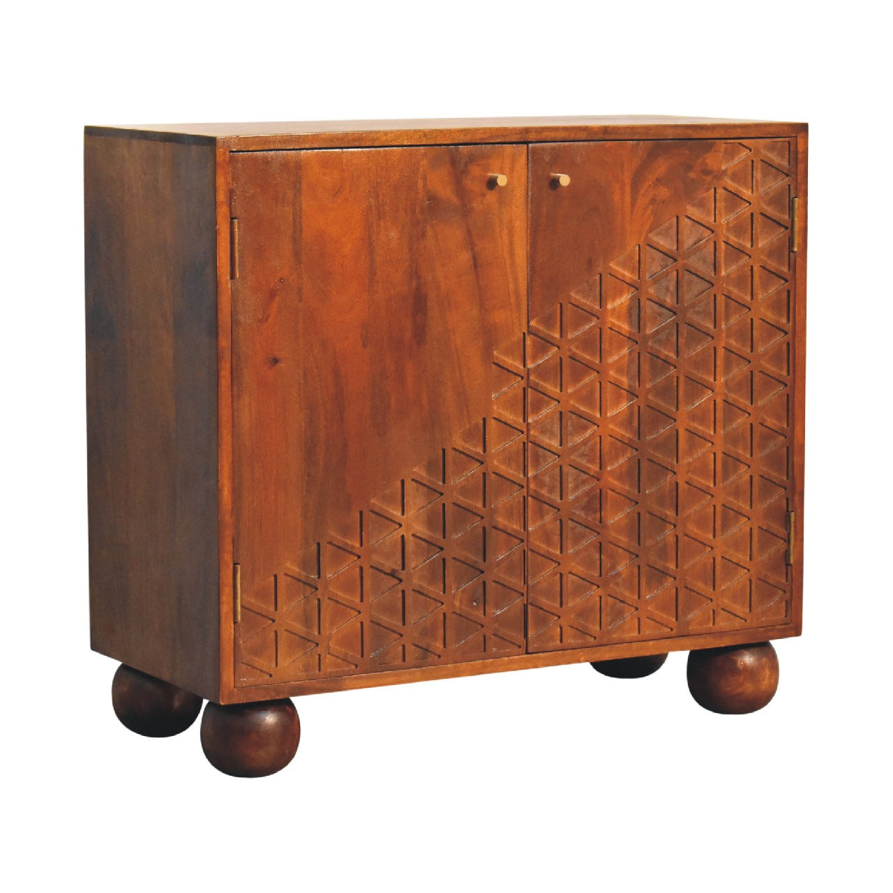 Chestnut Dice Chest of Drawers