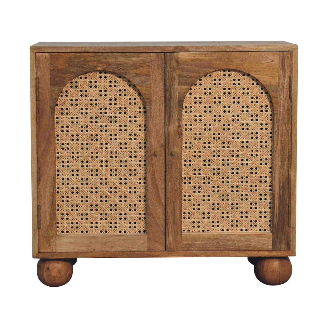 Rattan Ball Chest of Drawers