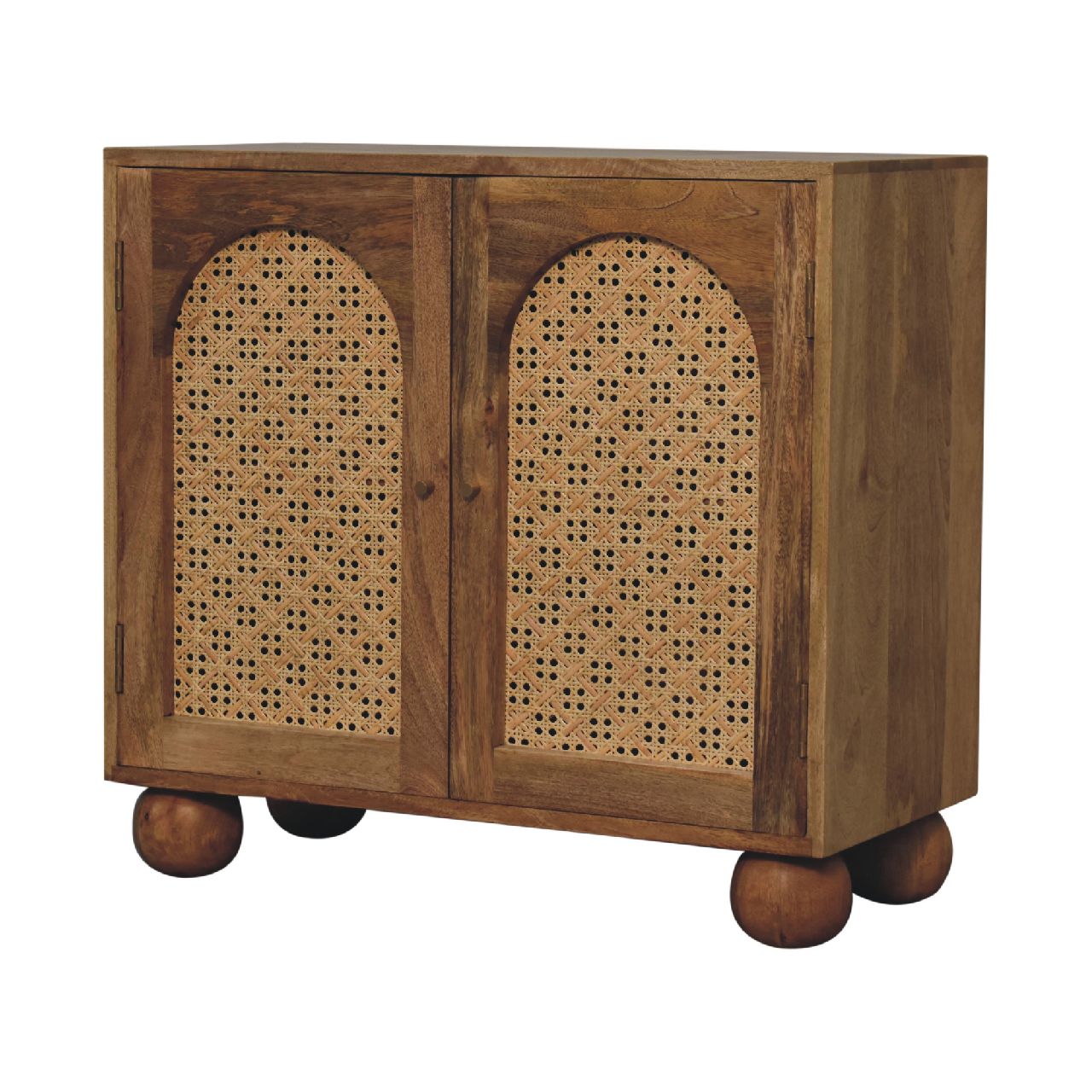 Rattan Ball Chest of Drawers