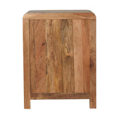Aspen Oak-ish 3-Drawer Bedside Table