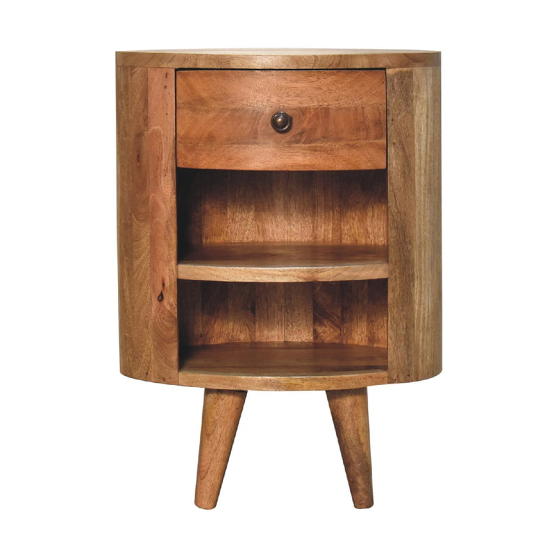 Cortez Oak-ish Bedside Table