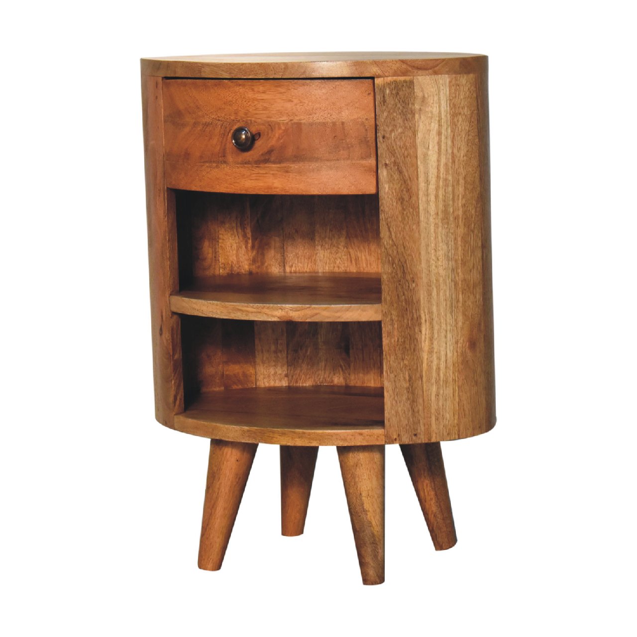 Cortez Oak-ish Bedside Table