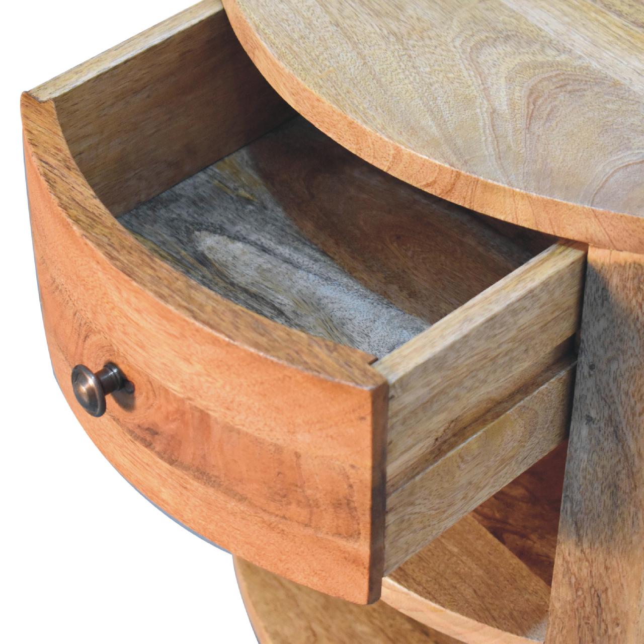 Cortez Oak-ish Bedside Table
