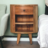 Cortez Oak-ish Bedside Table