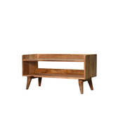 Oak-ish Nordic Storage Bench | Hidden Storage