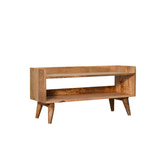 Oak-ish Nordic Storage Bench | Hidden Storage