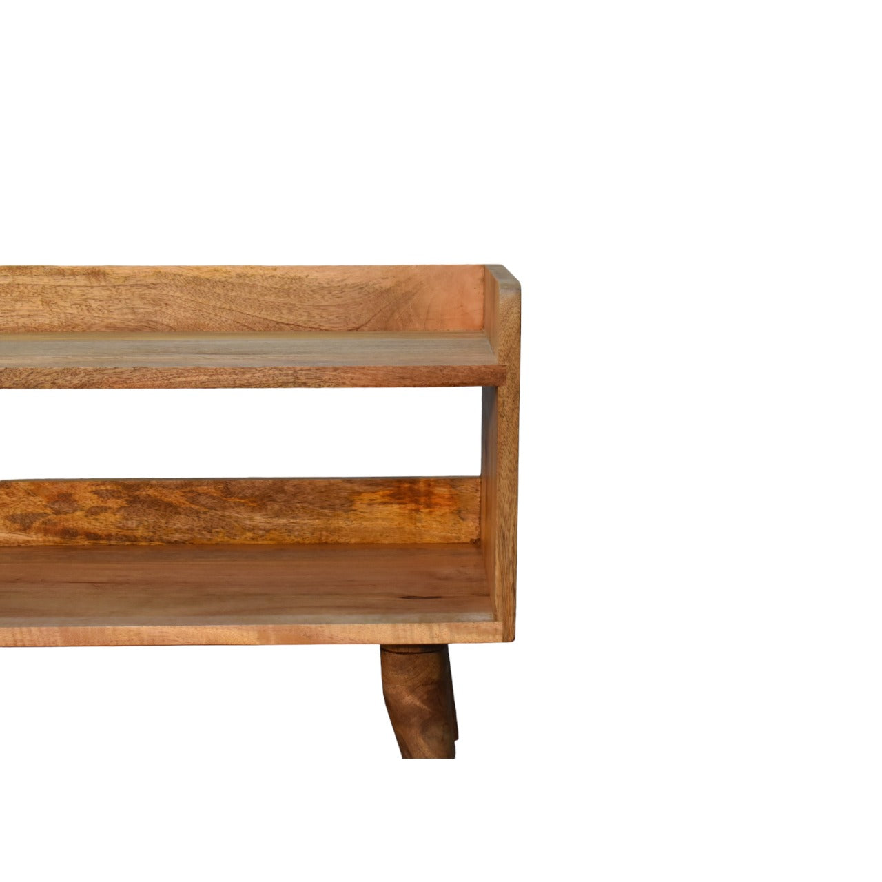 Oak-ish Nordic Storage Bench | Hidden Storage