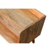 Oak-ish Nordic Storage Bench | Hidden Storage