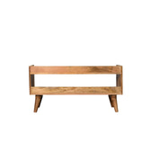 Oak-ish Nordic Storage Bench | Hidden Storage