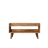 Oak-ish Nordic Storage Bench | Hidden Storage