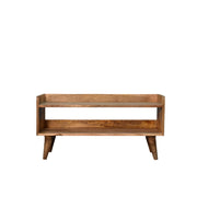Oak-ish Nordic Storage Bench | Hidden Storage