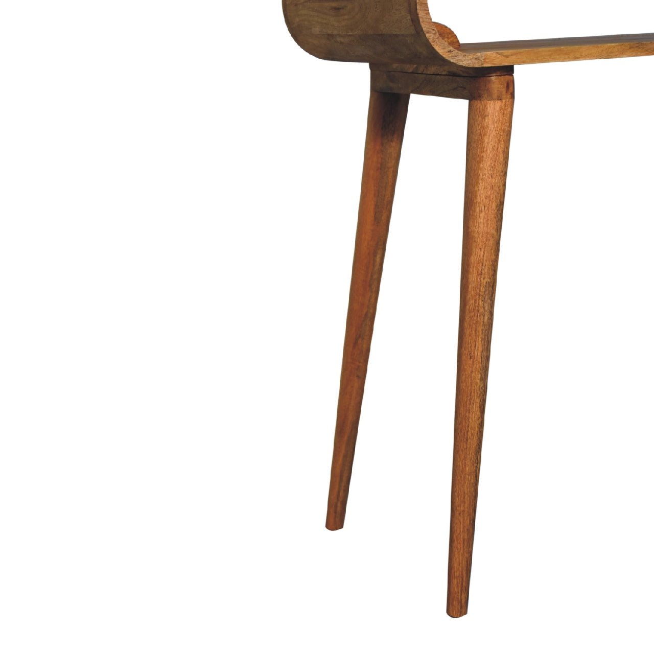 Amaya Oak-ish Nordic Style Console Table | Chestnut Mango Wood