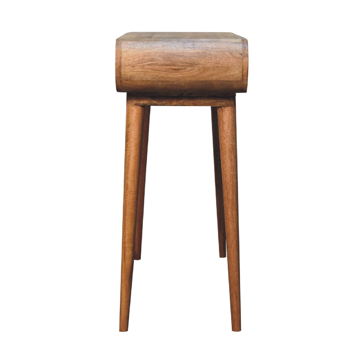 Amaya Oak-ish Nordic Style Console Table | Chestnut Mango Wood