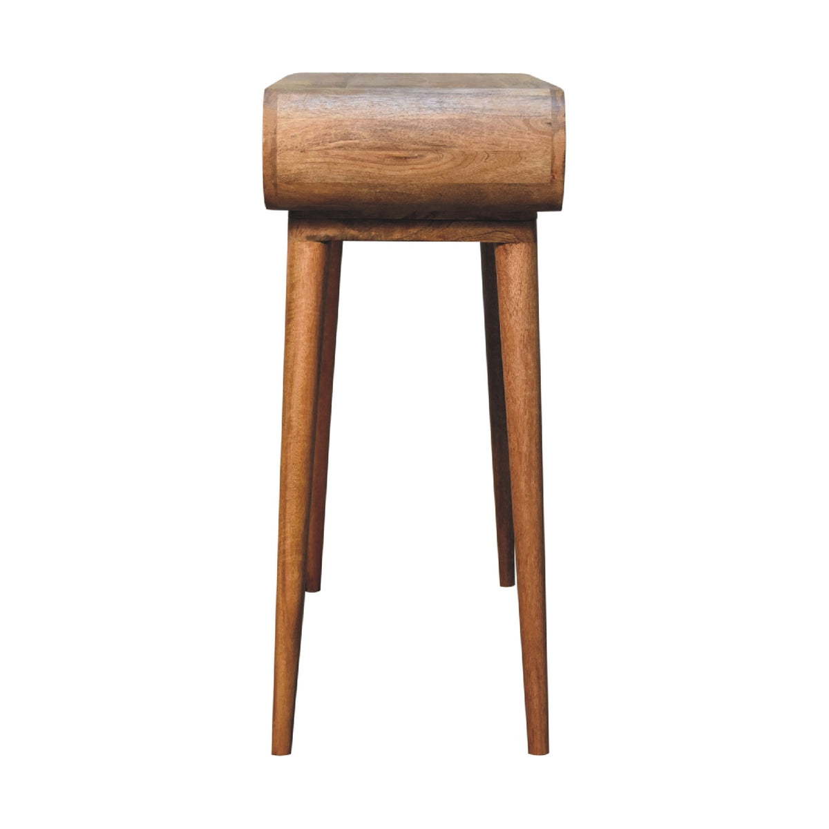 Amaya Oak-ish Nordic Style Console Table | Chestnut Mango Wood