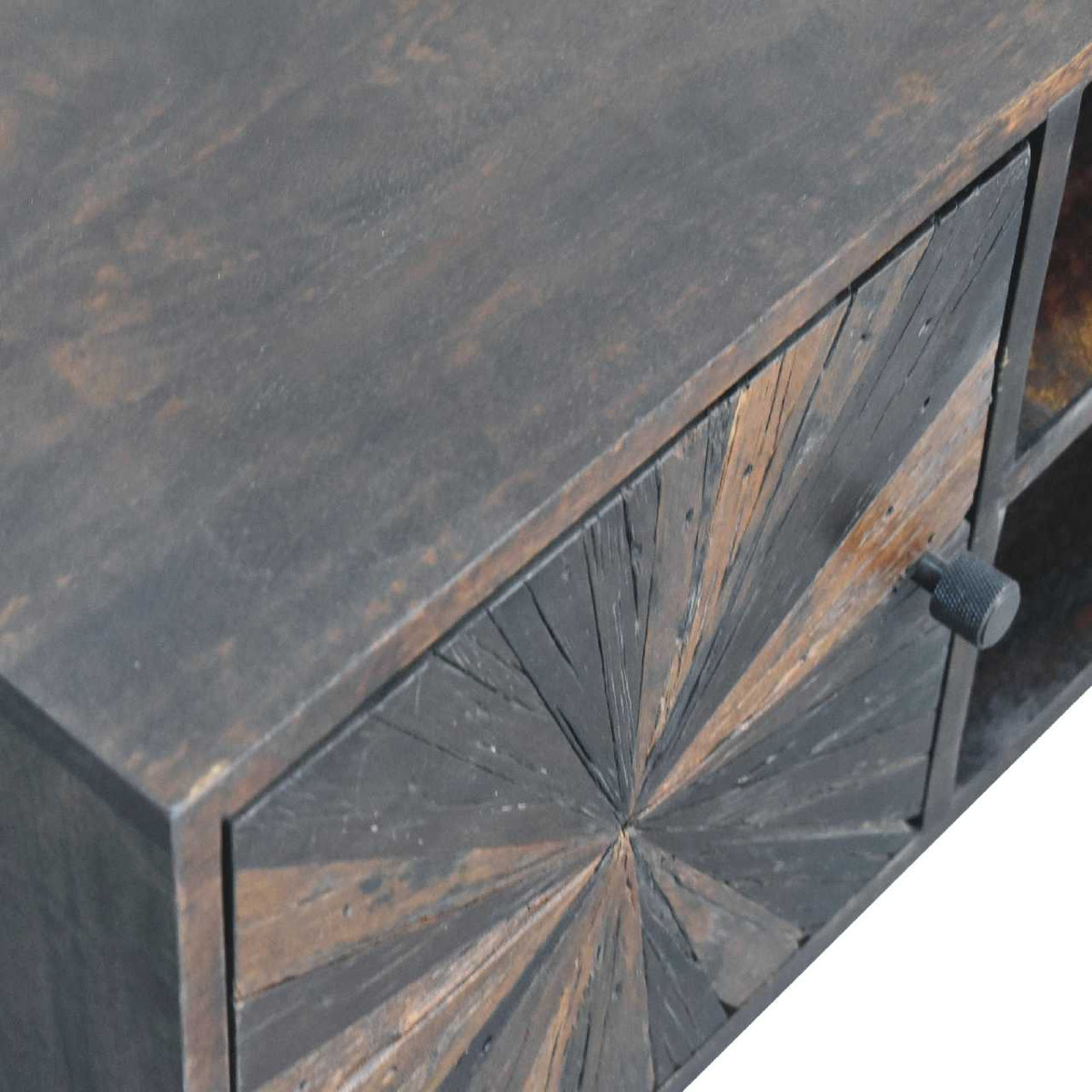 Sunrise Ball Walnut TV Unit