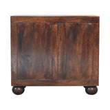 Sunrise Ball Walnut Cabinet