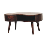 Walnut Wave Coffee Table