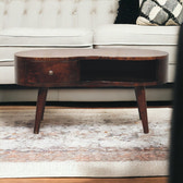 Walnut Wave Coffee Table