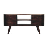 Walnut Wave Entertainment Unit