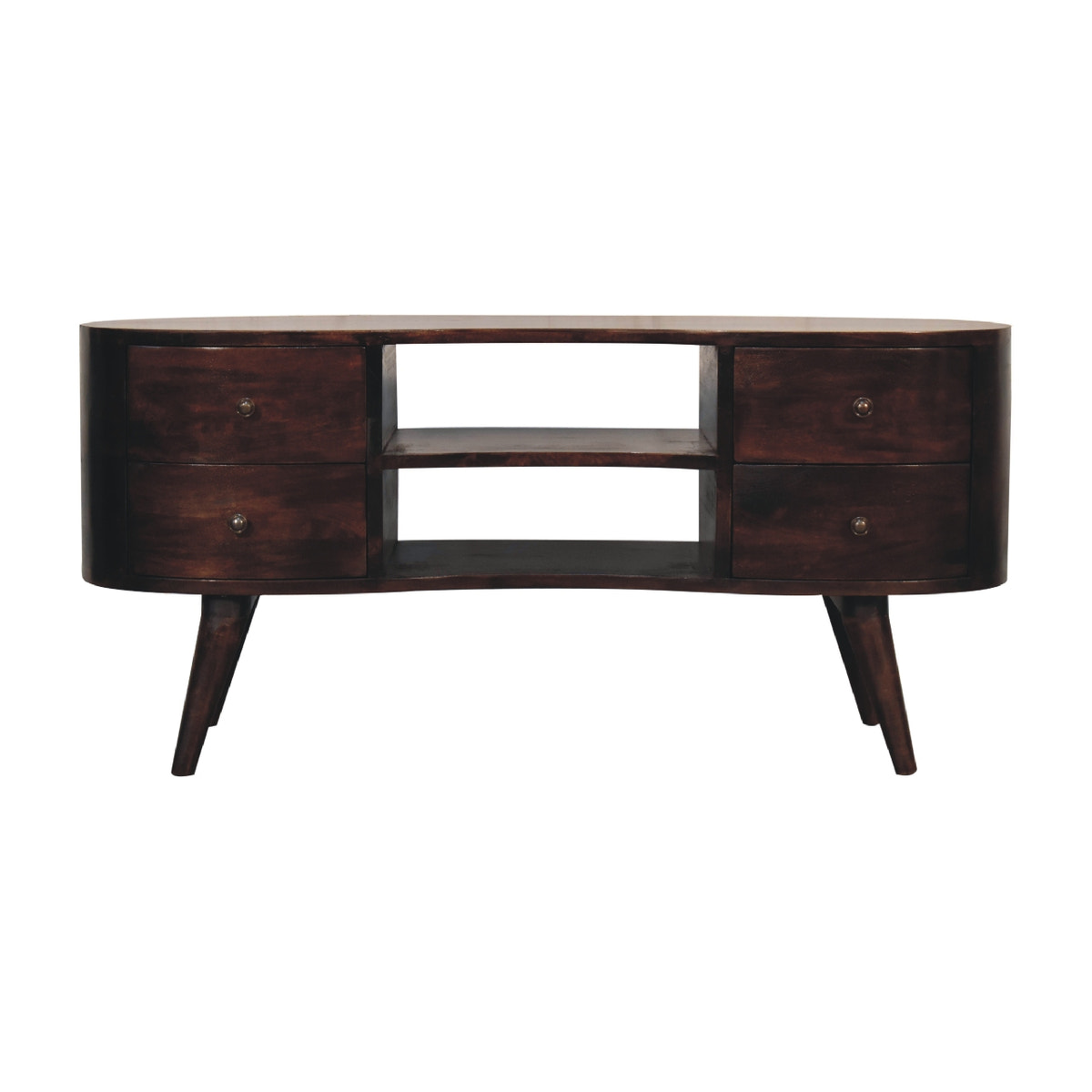 Walnut Wave Entertainment Unit