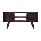 Walnut Wave Entertainment Unit