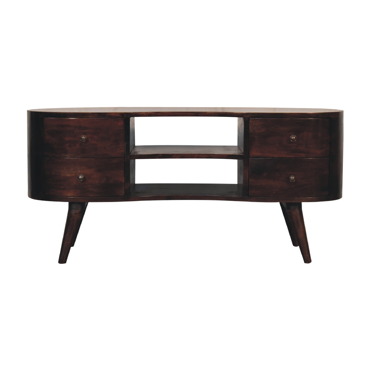 Walnut Wave Entertainment Unit