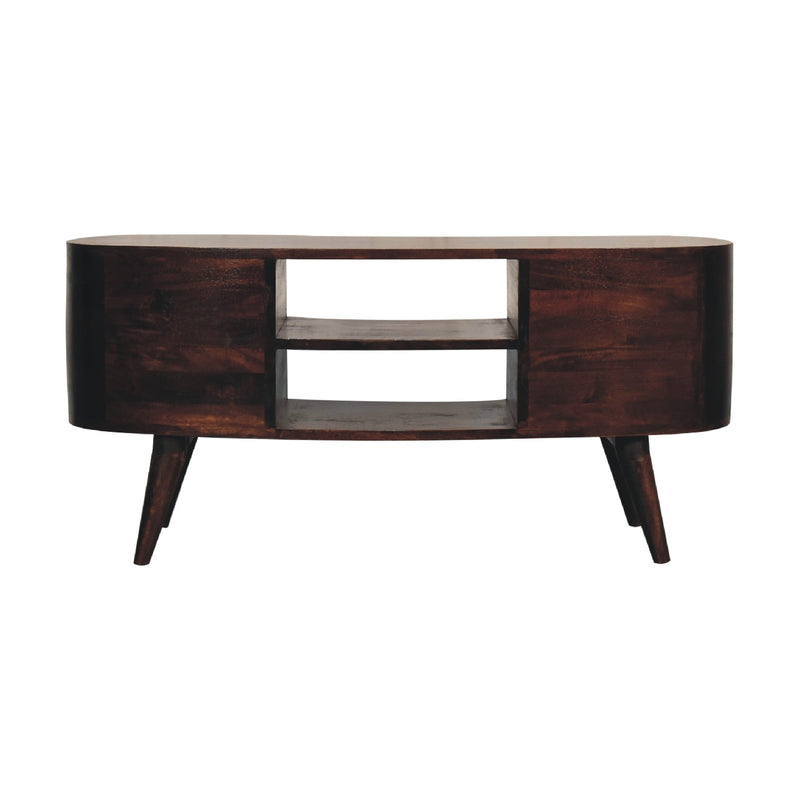 Walnut Wave Entertainment Unit