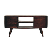 Walnut Wave Entertainment Unit