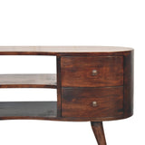 Walnut Wave Entertainment Unit