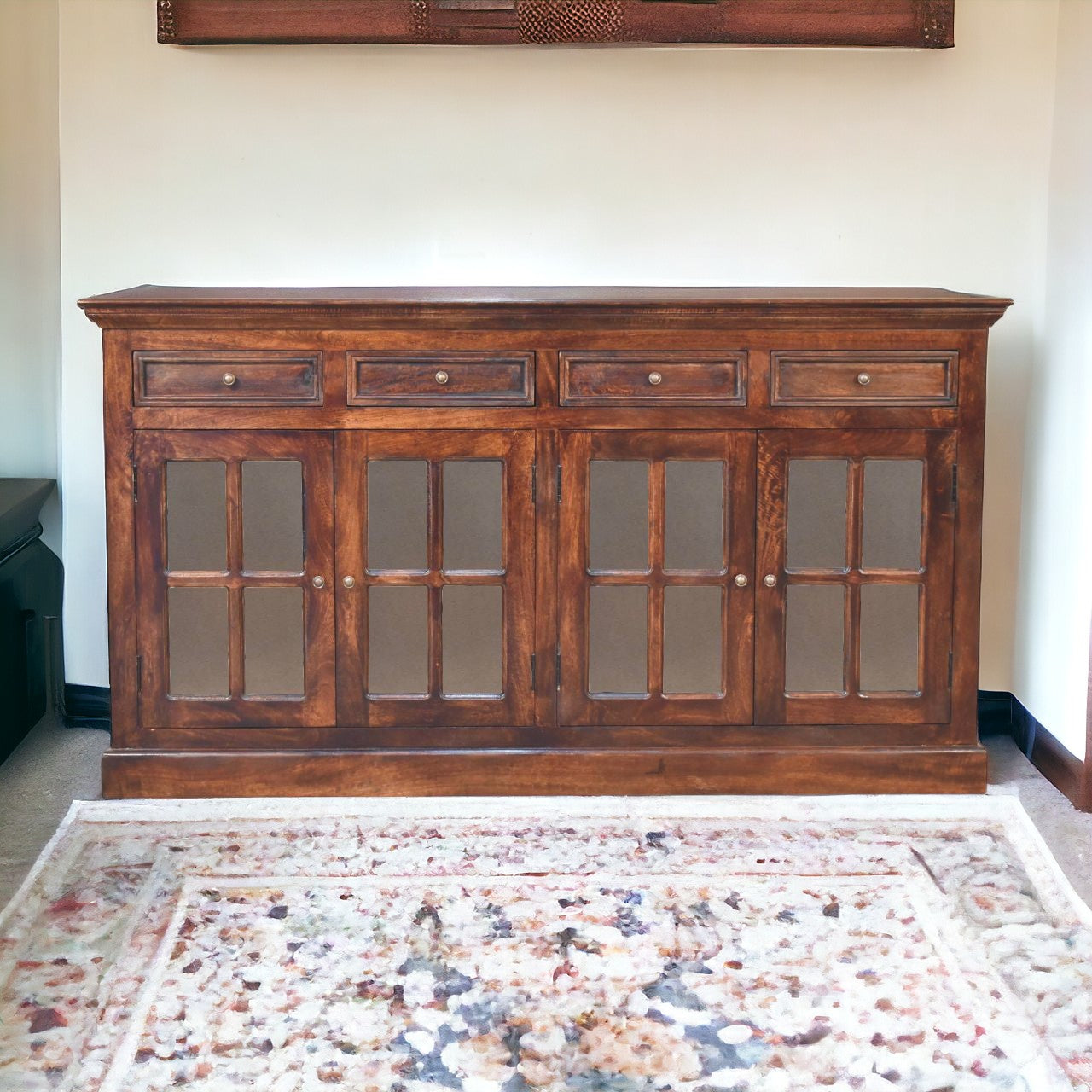Walnut Glazed Sideboard
