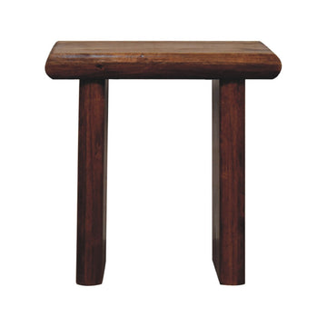 Rio Side Table Accent Piece | Chestnut Mango Wood