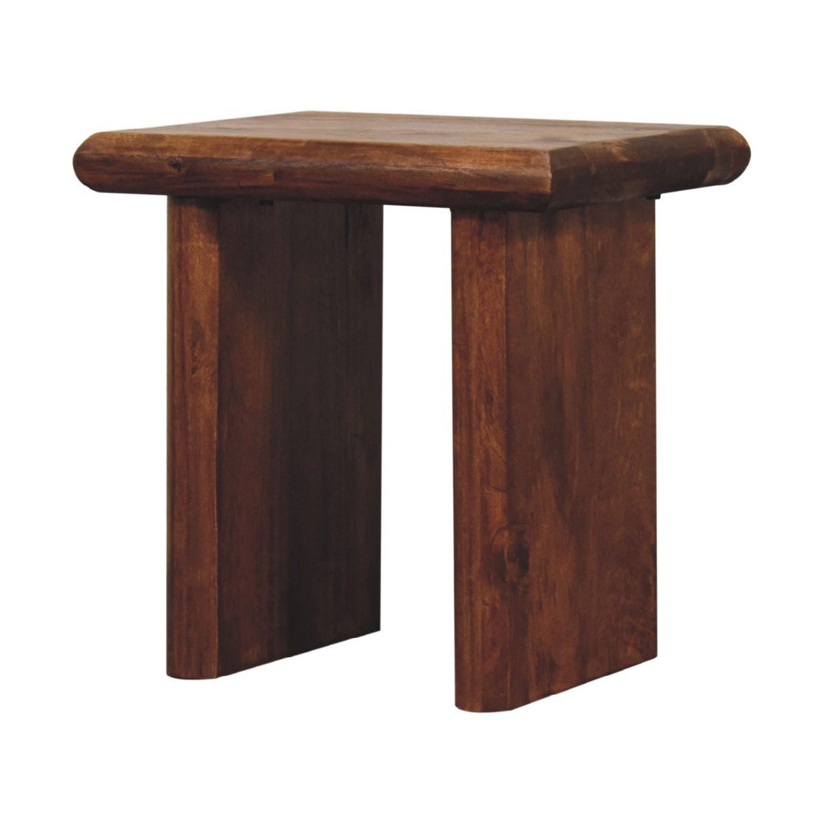 Rio Side Table Accent Piece | Chestnut Mango Wood