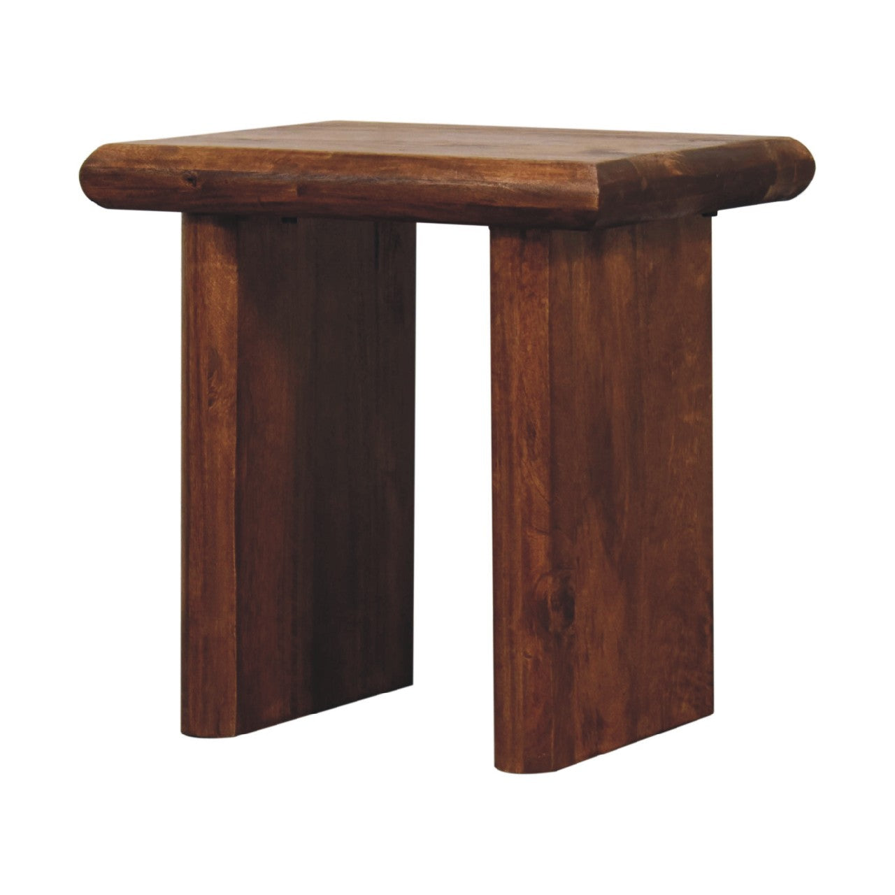 Rio Side Table Accent Piece | Chestnut Mango Wood