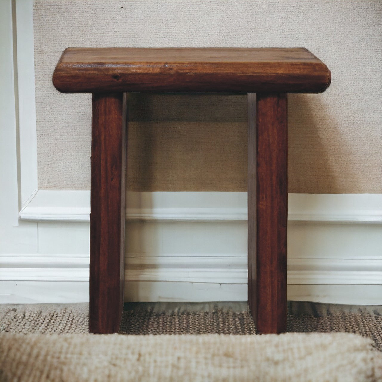 Rio Side Table Accent Piece | Chestnut Mango Wood