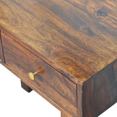 Tula Writing Desk | Chestnut Solid Mango Wood